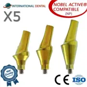 5 Anatomic Angular Adapter Head 15° (NP) For N0bel Bi0care Active Hex Dental