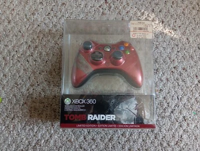 Microsoft Xbox 360 Gamepad Tomb Raider Limited Edition Wireless Controller New