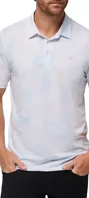 NWT Travis Mathew Heater Series All Tied Up Polo Shirt Mens Medium