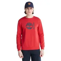 在飛比找森森購物網優惠-任-Timberland 男款紅色Logo有機棉長袖上衣A5