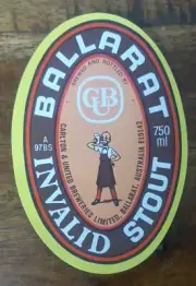 Australia vintage Ballarat Bitter CUB brewery beer bottle labels 3000?? bundle