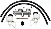 Wilwood Master Cylinder, Tandem Remote, 1.00 in. Bore, Tandem Outlet, Alum/ Plastic, Bare, Remote, 9.88 in. Length, Kit