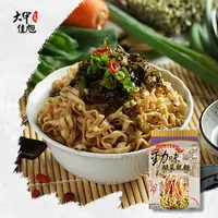 在飛比找PChome24h購物優惠-【大甲乾麵】日曬乾拌麵-酸菜(1袋4入)