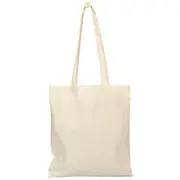 J.Burrows Calico Tote Bag Natural 10 Pack