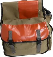 Zerodeko Motorcycle Tail Bag Large Capacity Saddle Bag Waterproof Dustproof Canvas for Travel Outdoor