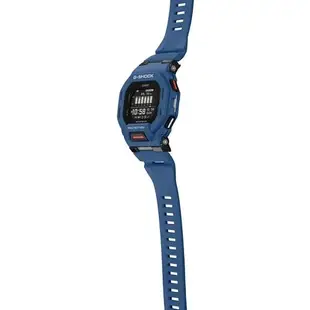 【CASIO 卡西歐】 G-SHOCK 智慧藍芽GPS 方形纖薄數位電子錶海軍藍 GBD-200-2_45.9mm