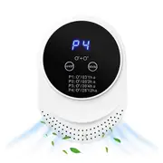 Odor Eliminator for Strong Odor Odor Removal Air Ionizers for Home, Pets,Toilet,Wardrobe, Bedroom,Kitchen, Smoke Eu Plug-Yvan White