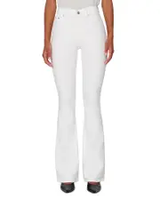 DL1961 Bridget High Rise Instasculpt Bootcut Jeans in White