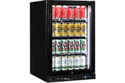 Schmick Quiet Running Front Venting Under Bench Glass Door Bar Fridge Model SK116-B