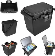 2 in 1 Underseat Storage Box for Can Am Defender, Defender Center Storage Bin with Portable Cooler Bag for 2016-2024 Can-Am Defender / Max HD5 HD8 HD10, UTV Replacement Accessories OEM #715003446