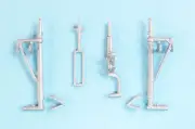P-38F/G Lightning Landing Gear for 1/48th Scale Tamiya Models SAC 48375