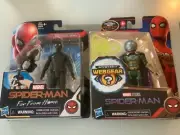 Marvel Spider-Man Far From Home action Figure & MYSTERIO Hasbro. NEW