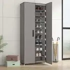 Fabric Shoe Storage Rack Cabinet Shelf Clothes Shoes Wardrobe Organiser Cupboard