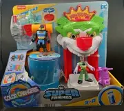 Imaginext DC Super Friends Batman The Joker Funhouse Playset Color Changers New!