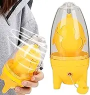 Manual Egg Shaker,Manual Golden Egg Maker Egg Spinners | Eggs Yolk White Mixer Whisk Hand Powered Golden Egg Maker with Slicer Kitchen Gadgets for Mixing The Egg.