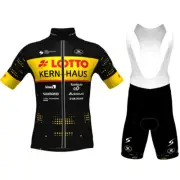 mens KERN HAUS Cycling team Short Sleeve Jersey Bib Short Set Cycling Jersey Top