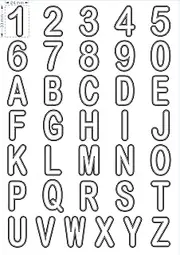 Kungfu Graphics Small Number Letter Sticker Sheet Alphabet Decal for Motorcycle Bicycle ATV UTV Car Universal, White, DFL-WT