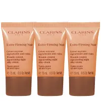 在飛比找環球Online優惠-CLARINS 克蘭詩 煥顏緊緻彈力晚霜(15ml)*3(正