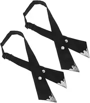 [TINEASUR] Classic Cross Bow Tie for Anniversary Mens Bow Tie Headdress Neck for Special Occasions