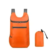 Foldable Backpack,20L Lightweight water-resistant Travel Hiking Backpack Orange