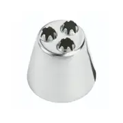 Wilton Stainless Steel Triple Star Piping Tip Cake Icing Decorating Nozzle SLV