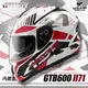 ASTONE GTB600 II71 白紅 內鏡 內墨鏡 雙D扣 806G 安全帽 全罩帽 耀瑪騎士機車部品