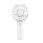 USB Charging Mini Handheld Fan Mini Portable Fan 3 Speed for Home Travel (White)