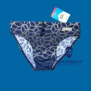 Arena men navy blue PolyCarbonite Swim Brief bikini swimwear size 34