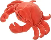 Crab Hand Puppet Interactive for Parents for Storytelling and Imagination Play Soft Crab Puppet for Educational Activities and Bedtime Stories