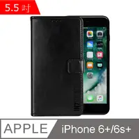 在飛比找PChome24h購物優惠-IN7 瘋馬紋 iPhone 6+/6s+ (5.5吋) 錢