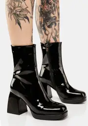 [SIMMI] Ankara Platform Boots