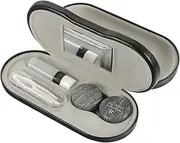 [HOODANCOS] 1Set Portable Dual Purpose Glasses Organizer Double Eyewear Storage Box for Travel Lightweight and Stylish Glasses Container for Glasses and Sunglasses Storage