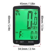 Computer With Speed Cadence Sensor 2.8in LCD Bike Speedometer Tool New