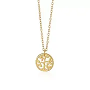 Tree of Life Gold Necklace Stainless Steel Necklace