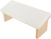 LIFKOME Ergonomic Nail Arm Rest Pillow Faux Leather Hand Rest for Nail Art Easy to Clean Design Sturdy Support