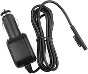 15V Car Charger Power Supply Adapter for Microsoft Surface Pro 3 4 5 6 7 X Go Book Laptop - 2.58 A
