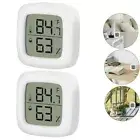 2Pcs Mini Digital LCD Thermometer Humidity Meter Temperature Hygrometer Indoor
