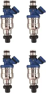 Fuel Injection Nozzle for Mazda for Miata 1.6/1.8L 1990 1991 1992 1993 1994 1995 195500-1970 4Pcs Fuel Injectors Nozzle