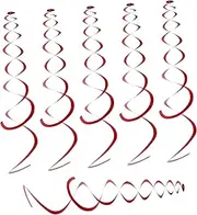 KAILIKETIY 6pcs Ceiling Decorations Hanging Streamers for Birthday Christmas Celebration Tassel Backdrop