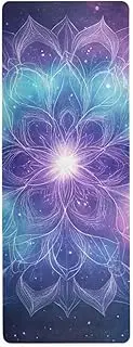 Colorful Psychedelic Mandala yoga for home printed, non slip, yoga non slip towel with bag tapete para ejercicio 71x26 inches