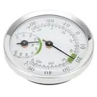 Alloy Plastic Wall Mounted Temperature Humidity Meter Thermometer & Hygrometer