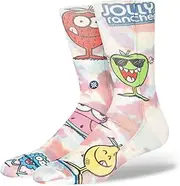 [Stance] Jolly Rancher Crew Socks Kevin Lyons Tie Dye Calf