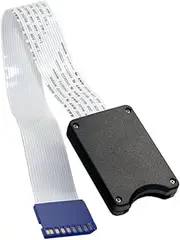 JSER Standard SD SDHC Memory Card Kit Male to SD Female Extension Soft Flat FPC Cable Extender 25cm