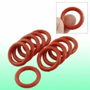 10 Pcs Silicone Industrial O Ring Seal 15mm x 22mm x 3.5mm✦KD