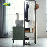 在飛比找蝦皮購物優惠-IKEA宜家NIKKEBY尼克比斗柜儲物柜柜子抽屜柜臥室客廳