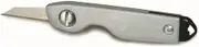 Stanley 0-10-598 Hobby Knife with Folding Blade 110 mm Length Metal Body with Locking Mechanism Includes 2 Blades