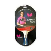 Addoy 1000 - Butterfly Table Tennis Bat with Rubber