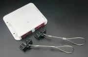 Double Anderson Plug Surface Mount External Kit External inc Bolts Red + Caps
