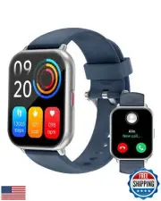 RUIMEN Smart Watches for Men Women (Answer/Make Calls), 1.8" Smartwatch for i