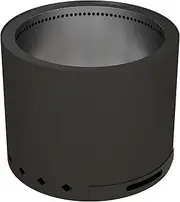Havana Outdoors Noke Smokeless Fire Pit Stainless Steel Outdoor Fire Pit with Reburn Technology Minimal Smoke Portable Design for Efficient Firewood Burning Black